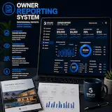 Airbnb Owner Reporting System for professional property performance reports