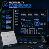 Airbnb Profitability Dashboard for tracking rental income and expenses